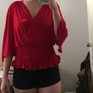 Red shirt